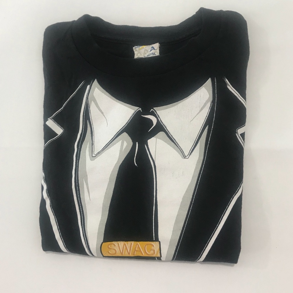 47. tuxedo t-shirt boys size M $4 - Picture 6 of 6